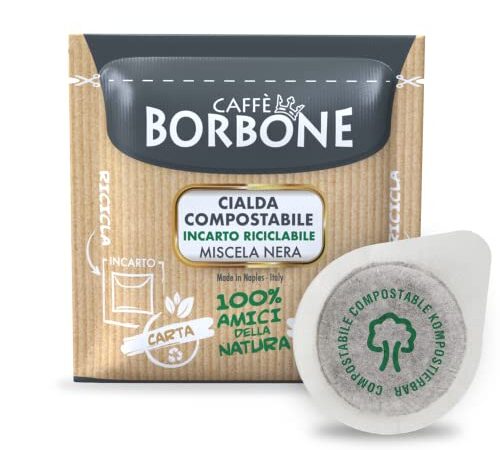 300 cialde caffè Borbone miscela nera ESE 44 mm