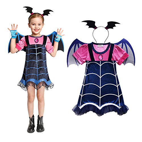 Amycute Costume Carnevale Bambina, Costume Cosplay Harley Queen