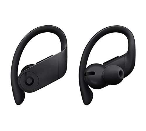 Auricolari Powerbeats Pro wireless – Chip per cuffie Apple H1, Bluetooth di Classe 1, 9 ore di ascolto, auricolari resistenti al sudore- Nero