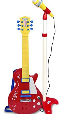 Bontempi- Chitarra, Colore Rosso, 24 5832