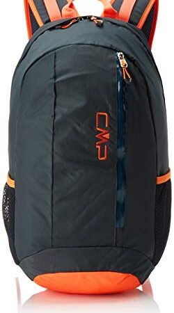 CMP Rebel 18 Litres Backpack, Zaino Unisex Adulto, Antracite-flash Orange, Taglia unica