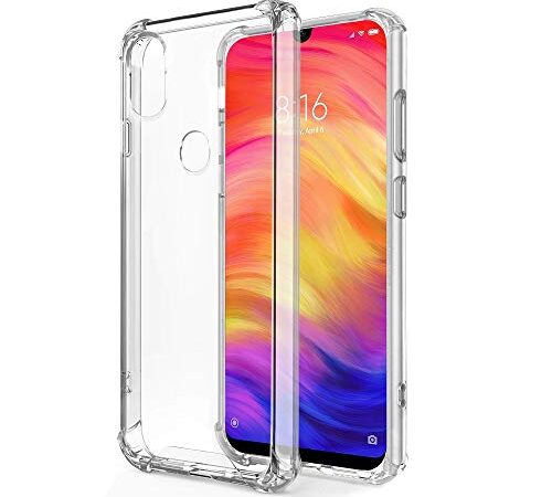 Cover in Gel TPU Anti-Shock per XIAOMI REDMI Note 7 / Note 7 PRO, Morbido Silicone Custodie Protettivo Case, Anti-Scratch, Protettiva Sottile Back Cover