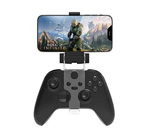 DR1TECH GameGripX Smart Clip per Controller XBOX One X/S, Series X/S compatibile con Smartphone iPhone/Android - Supporto Cellulare per Joystick (Controller NON Incluso) [Amazon Exclusive]