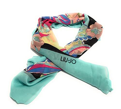 Foulard Liu Jo stampa fantasia ocean flowers CS22LJ01 2A2042 MULTICOLORE