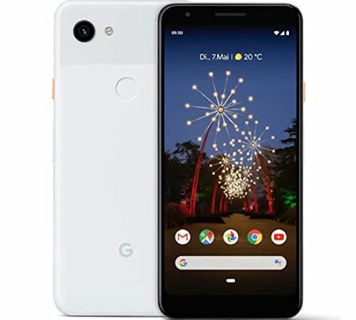 Google Pixel 3A XL 64 GB Smartphone Android 9.0 (3A XL, Bianco - Clearly White)