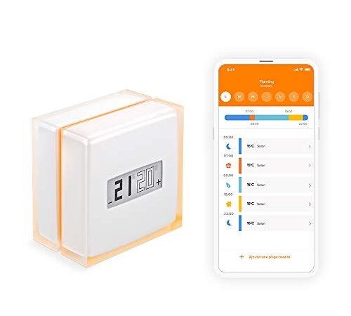 Netatmo Termostato WiFi Inteligente, NTH01-FR-EC