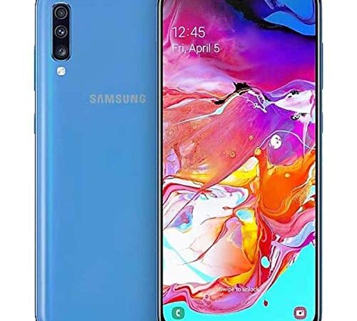 Samsung Galaxy A70 - Telefono cellulare, 128 GB, colore: blu, Dual SIM, Android 9.0 (Pie)