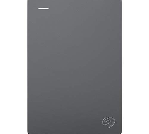 Seagate Basic, 1 Tb, Hard Disk Esterno Portatile, Usb 3.0 Per Pc Desktop, Grigio