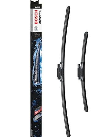 Tergicristalli Bosch Aerotwin A422S, Lunghezza 650mm/400mm, 1 set per parabrezza anteriore