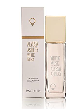 Alyssa Ashley - White Musk Eau de Parfume, Profumo Donna al Muschio Bianco, Acqua Profumata - 100ml