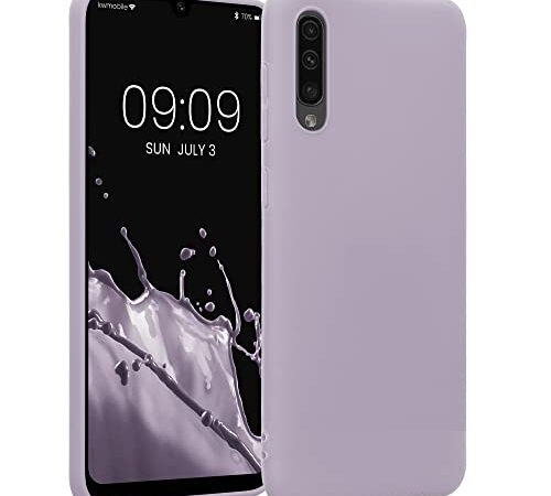 kwmobile Custodia Compatibile con Samsung Galaxy A50 - Cover in Silicone TPU - Back Case per Smartphone - Protezione Gommata lavanda