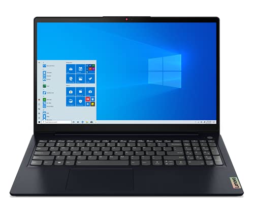 Lenovo IdeaPad 3 Notebook - Display 15.6" FullHD 1.65KG (Processore Intel Core i3-1115G4, 512 GB SSD, RAM 8 GB, Windows 10) - Fingerprint reader ed otturatore fisico - Abyss Blue - Esclusiva Amazon