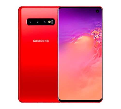 Samsung S10 - Dual SIM 128 GB Rosso Sbloccato (Ricondizionato)