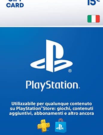 15€ PlayStation Store Gift Card | PSN Account italiano [Codice per email]